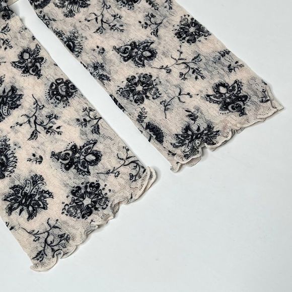 Free People Women Layered In Lace Floral Legging Ivory Combo - Picture 8 of 12